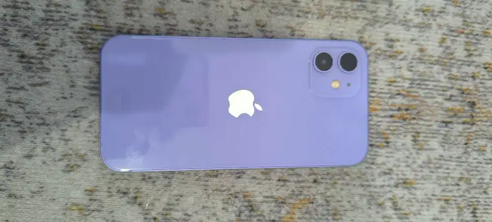 Jual iphone 12 128gb purple ibox bh 70%