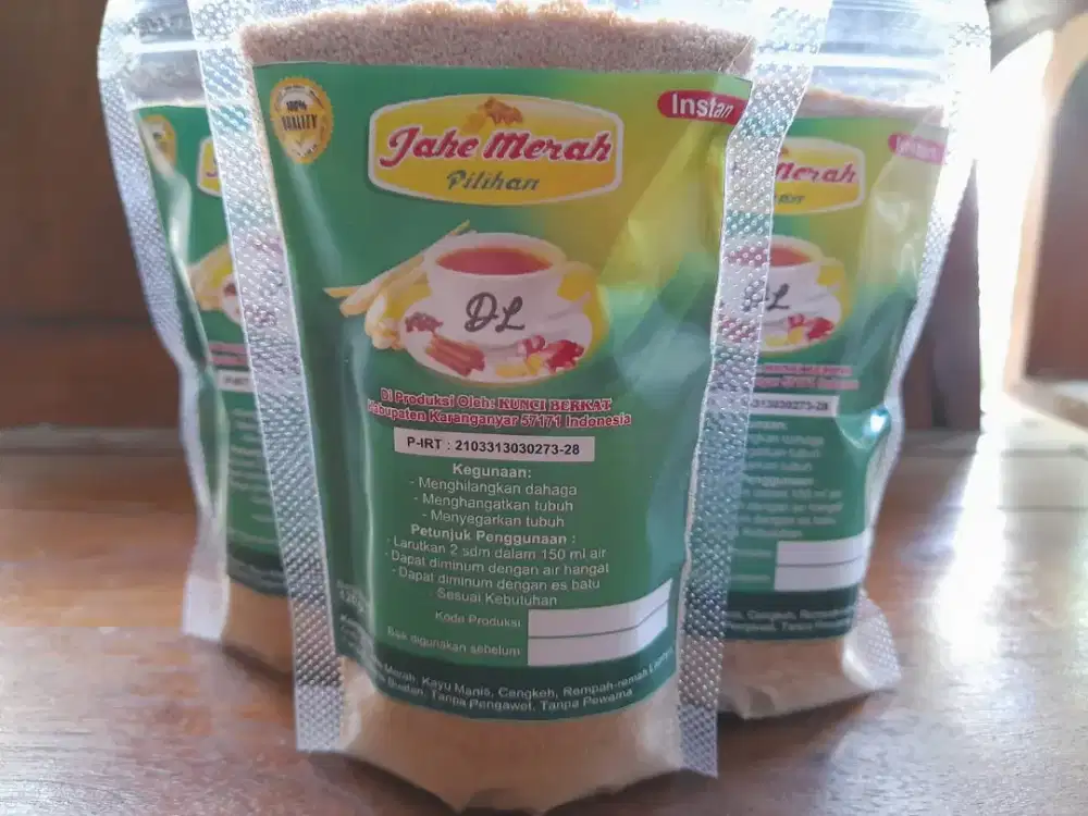 Minuman Jahe merah DL
