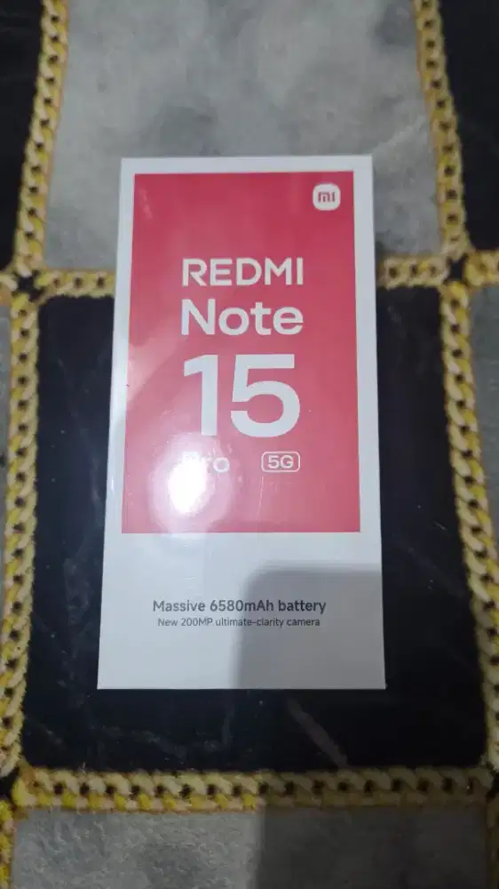 Redmi Note 15 Pro 5G 8/256Gb Segel Garansi Resmi