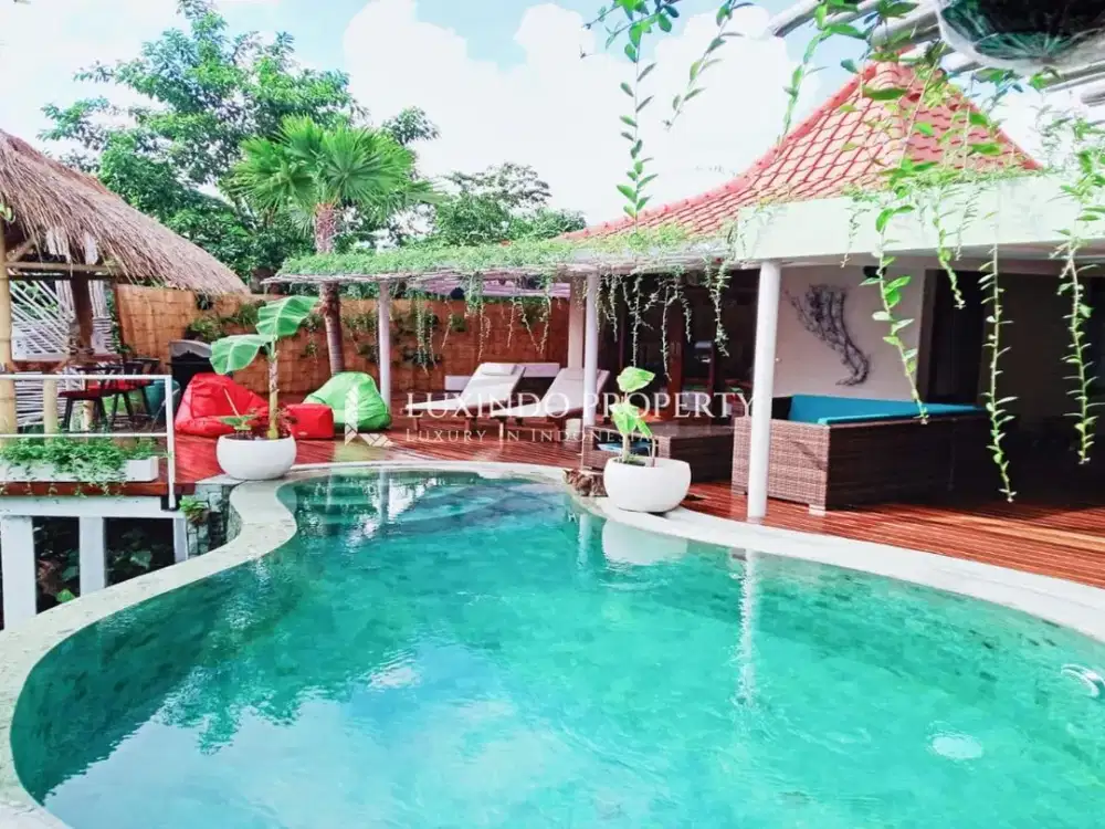 DISEWAKAN JANGKA PANJANG VILLA DENGAN 6 KAMAR TIDUR DI BUDUK