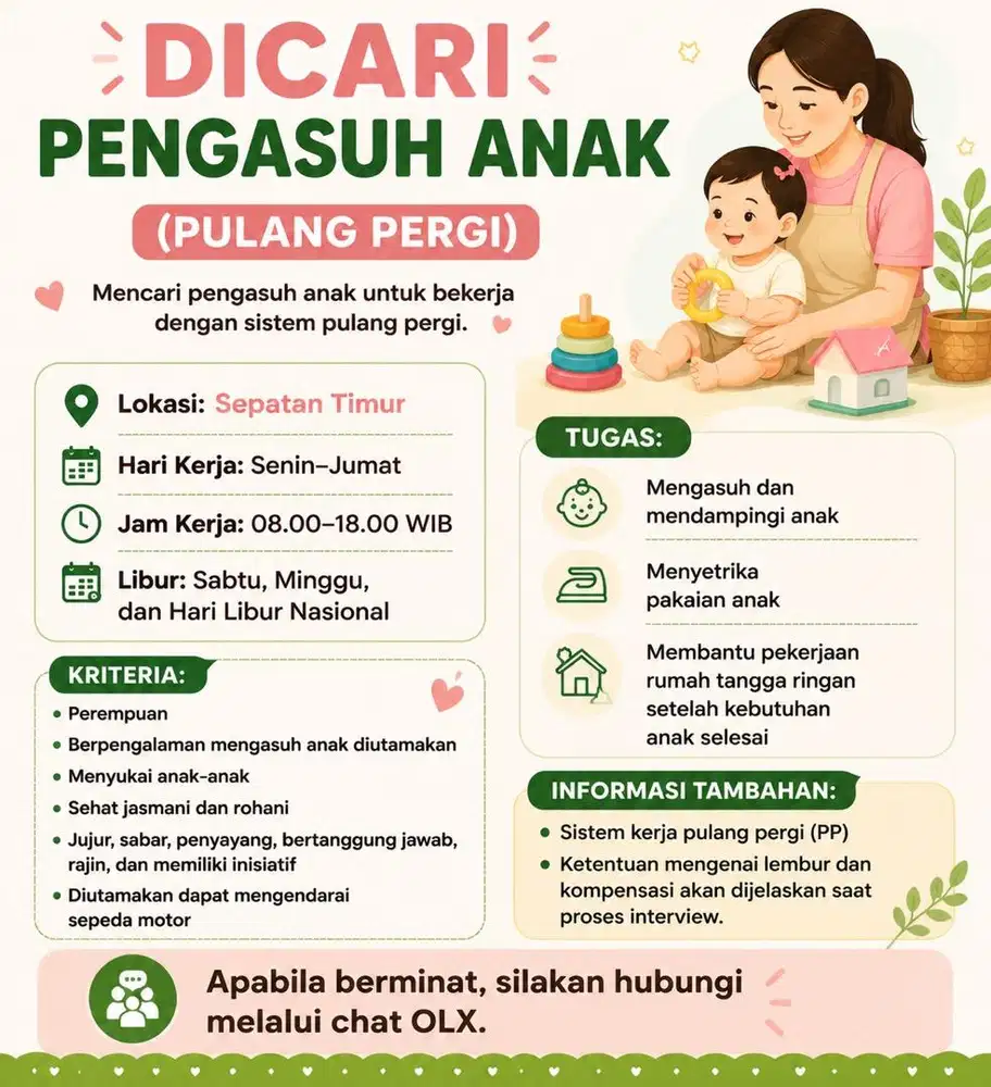 Mencari Pengasuh Anak