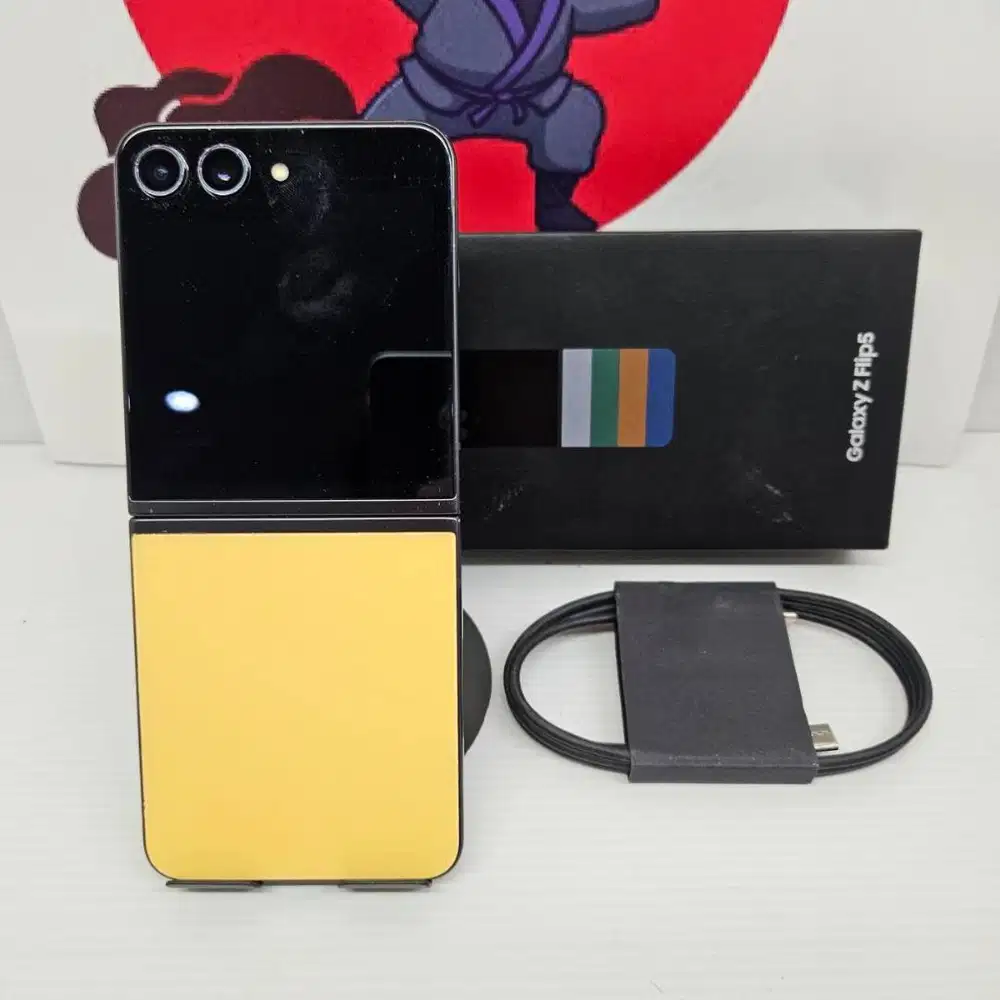 Samsung Glaxy Z Flip 5 Exclusive Yellow 8/512 Fullset Sein
