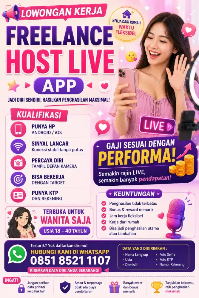 HOST LIVE APP WFH