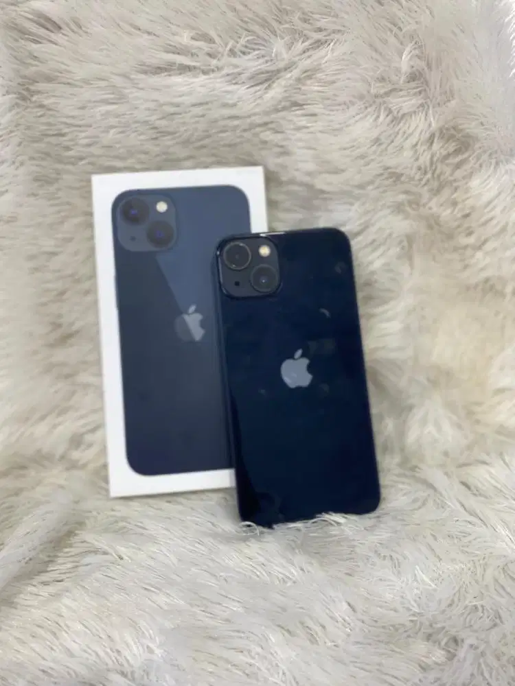 Iphone 13 128Gb black ex ibox resmi fullset original #3Gcom