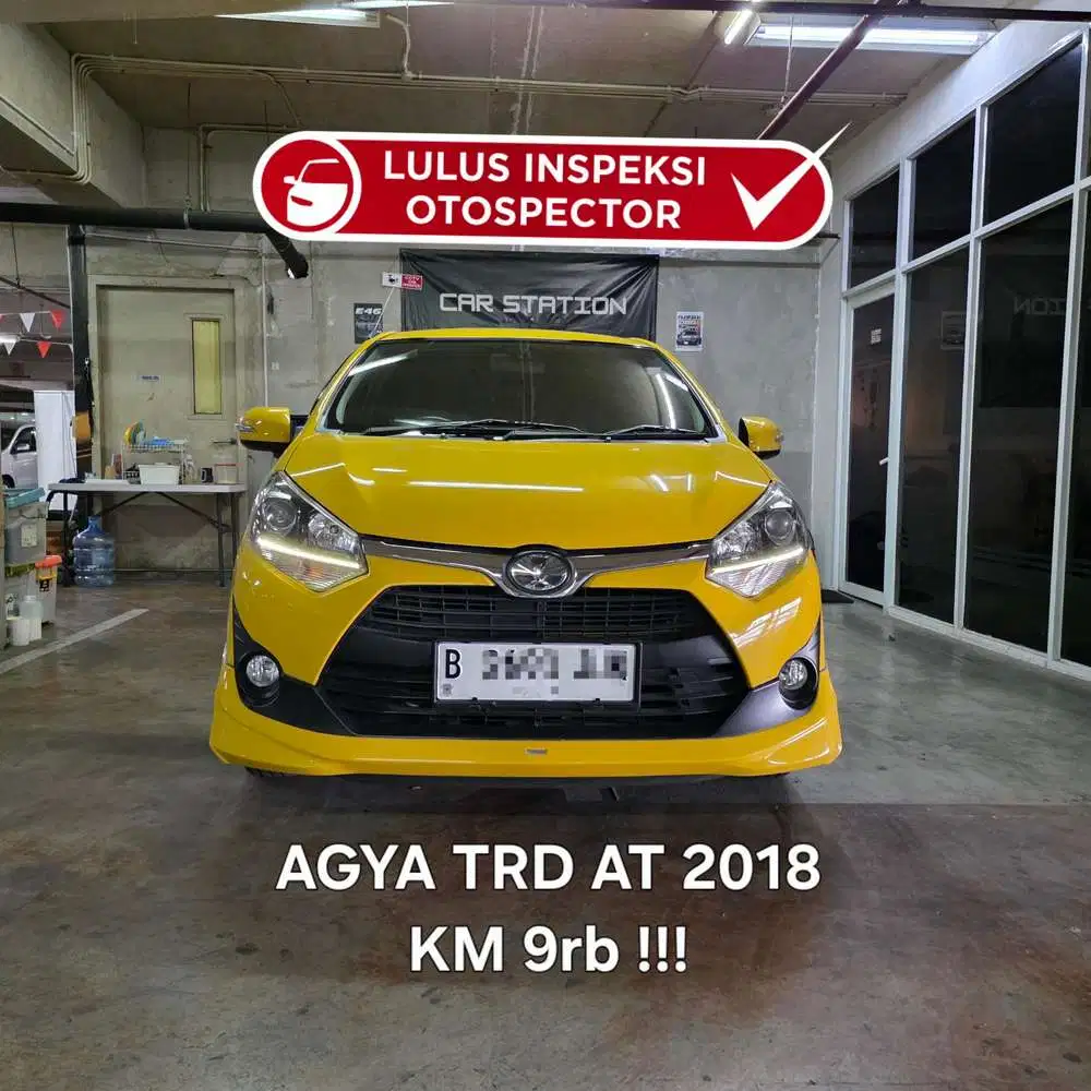 TOYOTA AGYA TRD AT 2018 KM 9RB