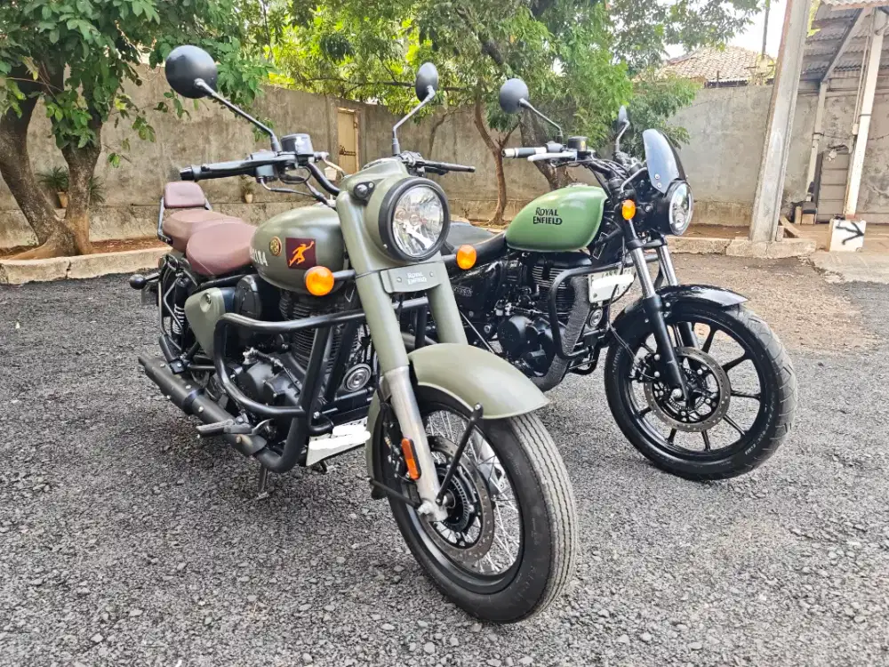 Bs Kredit/TT Royal Enfield Classic 350 Meteor Signal Full Aksesories