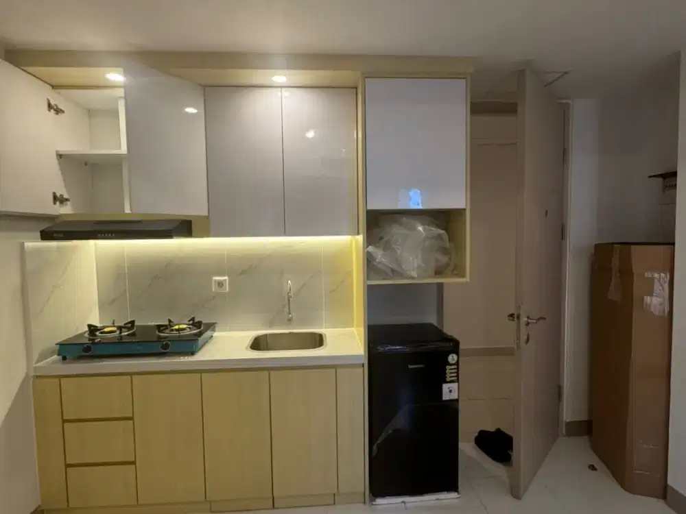 Disewakan Apartemen Tokyo Riverside PIK2 Tipe 2BR Jebol 1BR Furnish