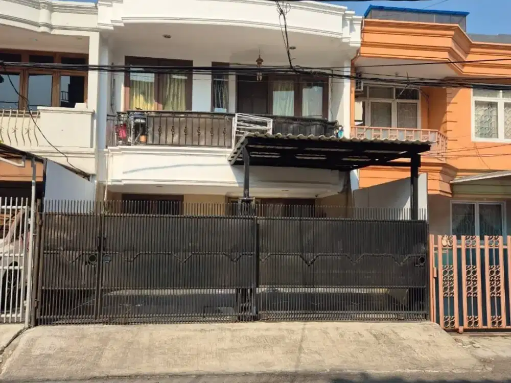 Rumah Janur Asri Kelapa Gading Uku 6X17 Jl Lebar 2 lantai Hdp Utara Hrg Menarik Jrg Ada