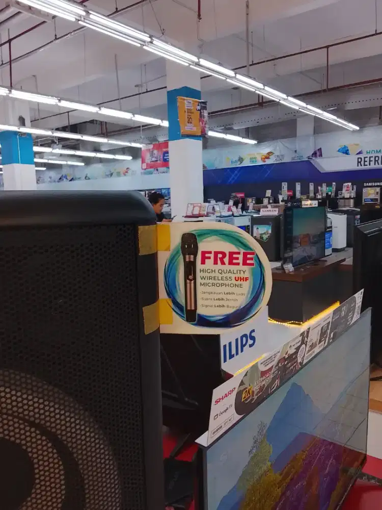 CICILAN SHARP ACTIVE SPEAKER 60W DP 0% GREE 2×
