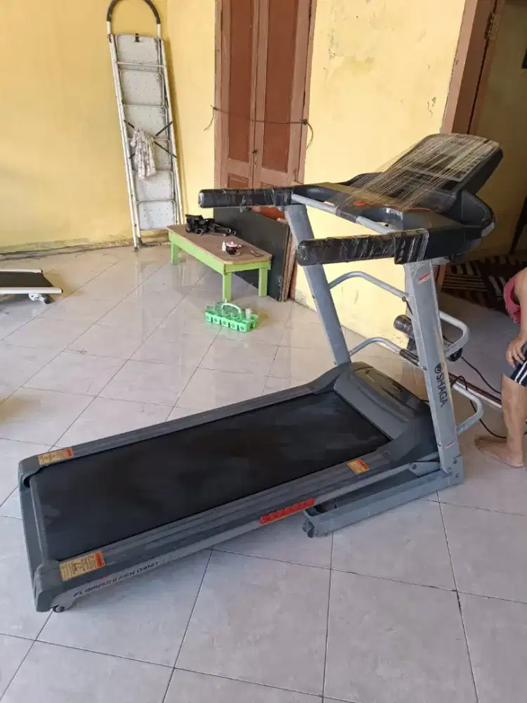 Promosi treadmil eletrik jumbo 3fungsi bisa nanjak