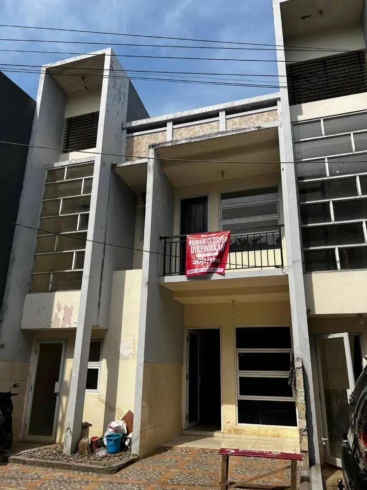 Disewakan Rumah Cluster 3 Lantai di Condet, Jakarta Dekat dengan PGC!