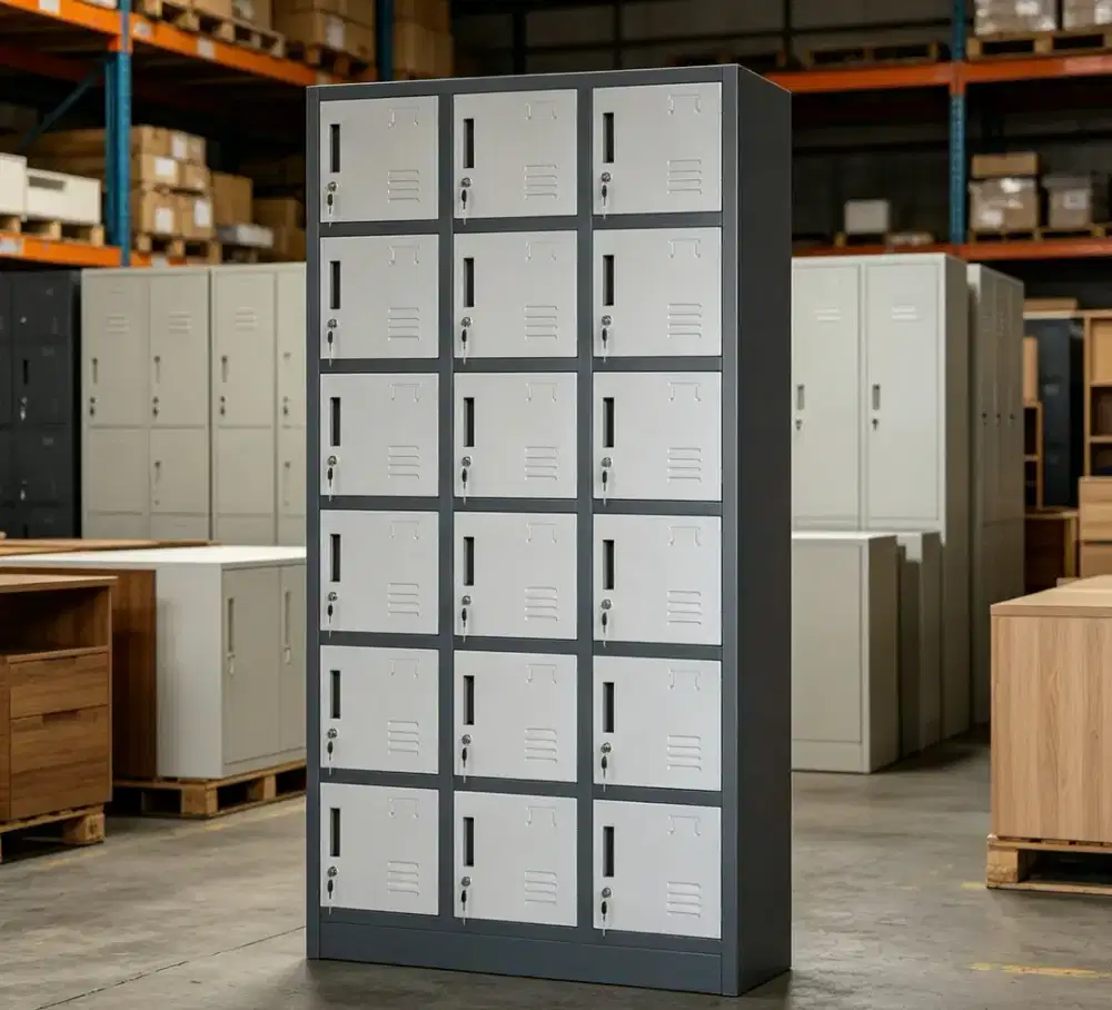 Locker Penyimpanan 18 Pintu