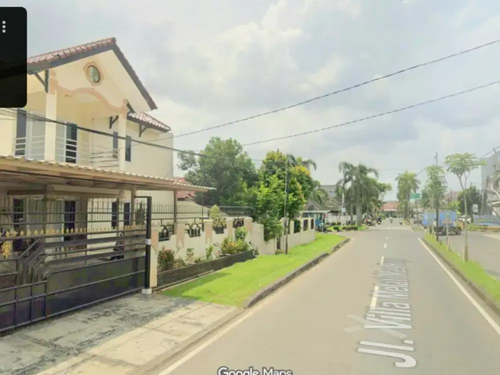 Dijual Kavling Strategis Peruntukan Komersil Villa Melati Mas Dengan 1 Unit rumah Tinggal