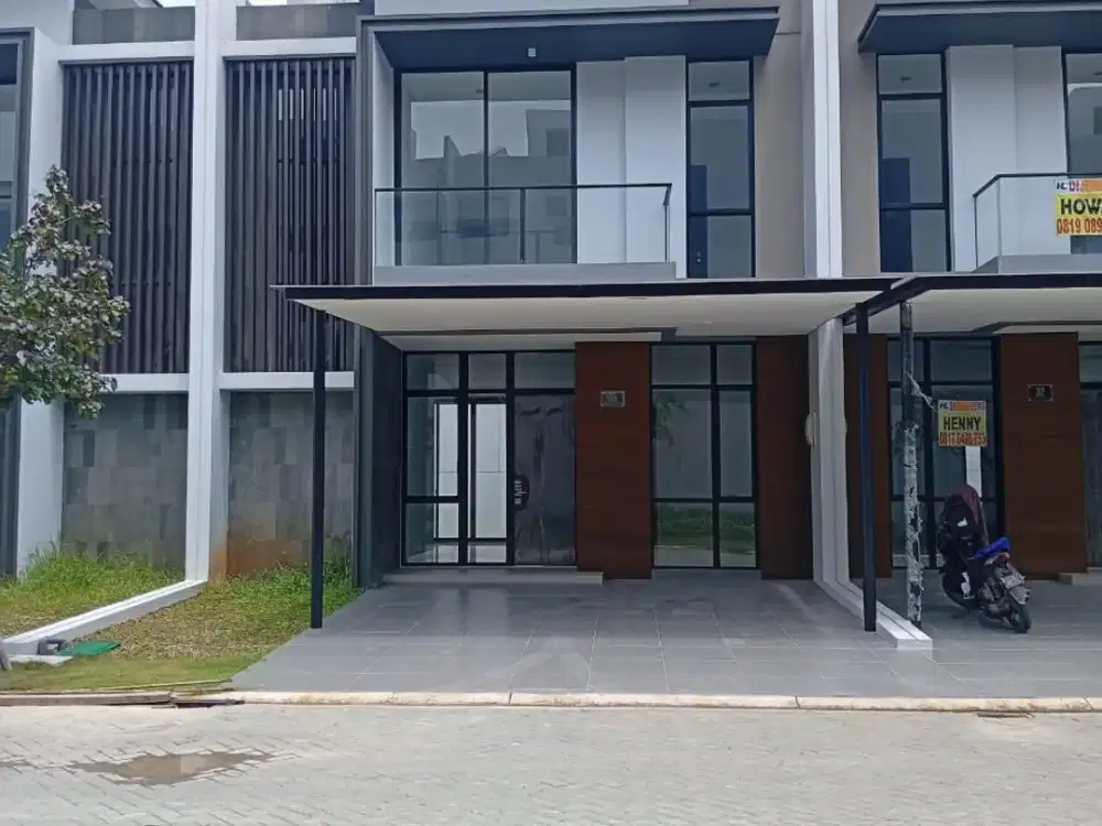 Dijual Rumah 2 Lantai di Kuningan Village PIK 2. Luas 8x20m