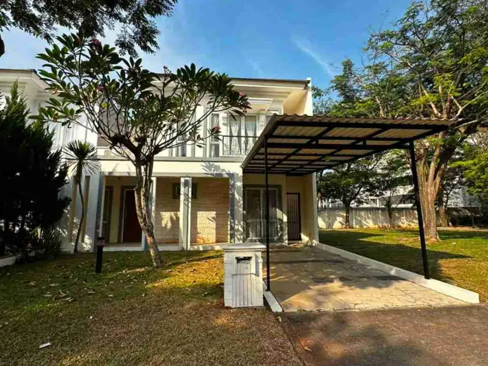 Disewa Rumah 2 Lantai Rapi Siap Huni Di BSD De Park Frangipani.