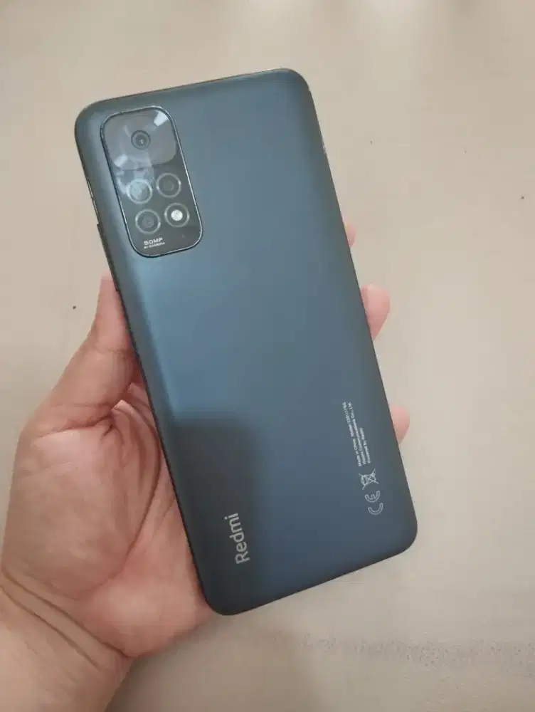 Note 11-4G.Finger.Ori.Ram 6+2/128GB.GOLDEN PONSEL