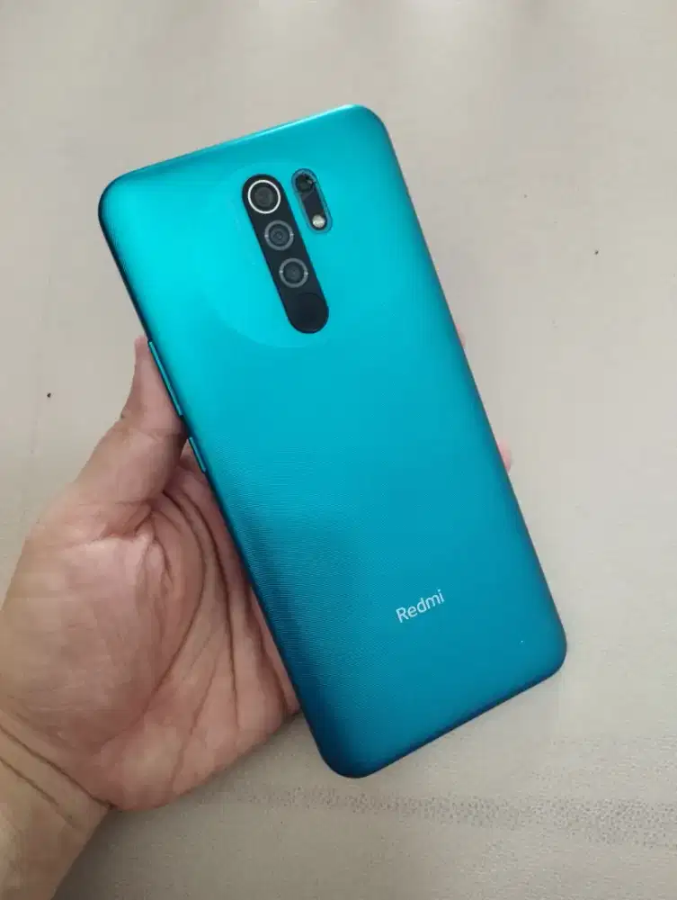 Redmi 9-Green.4G.Finger.ori.Ram 4+1/64GB.GOLDEN PONSEL