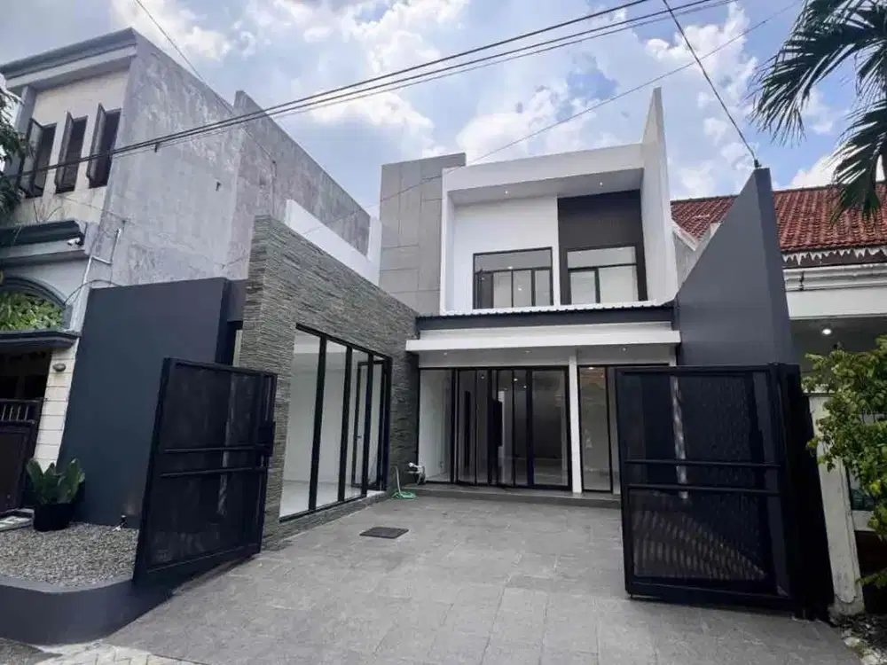 Harga Bawah apraisal‼Jual Rumah baru 2 Lantai di Pandugo Surabaya