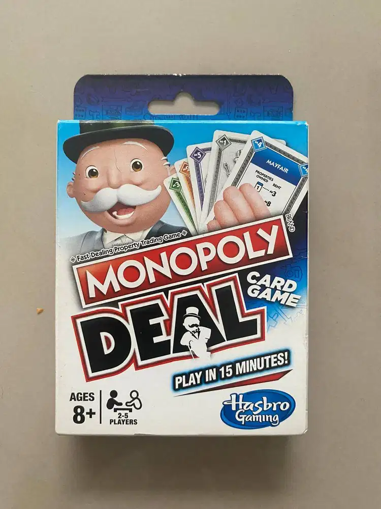 KARTU MONOPOLY – HASBRO GAME – NEW