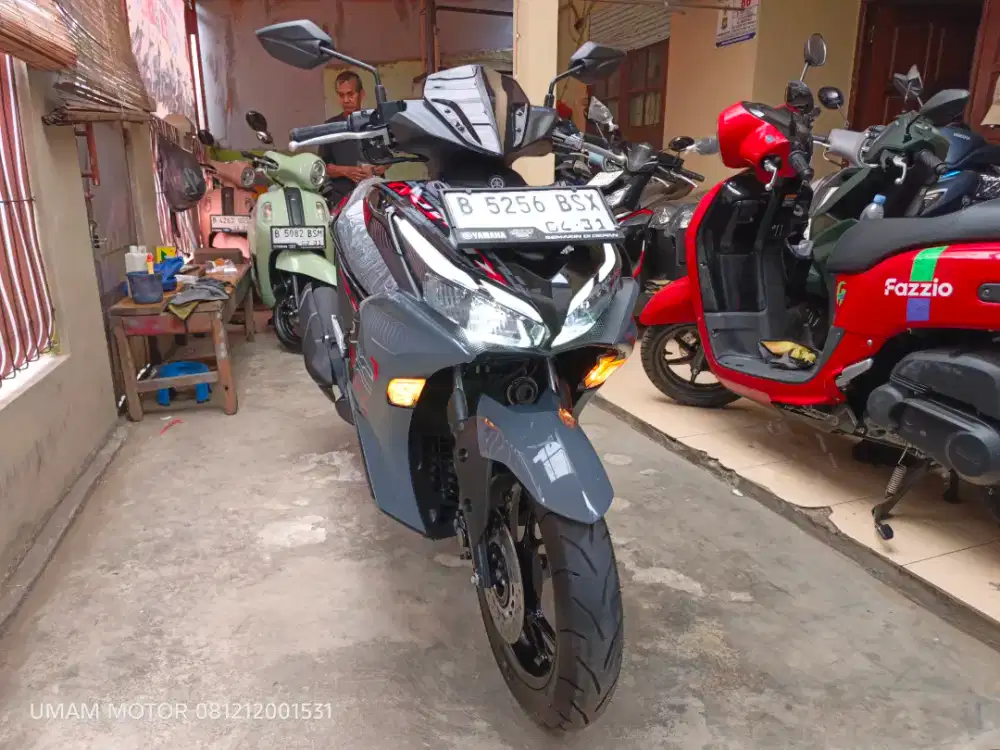 KM 1K YAMAHA AEROX 155 VVA 2026 BLN 4 BS TT 2025 DI CILEDUG HARGA PAS