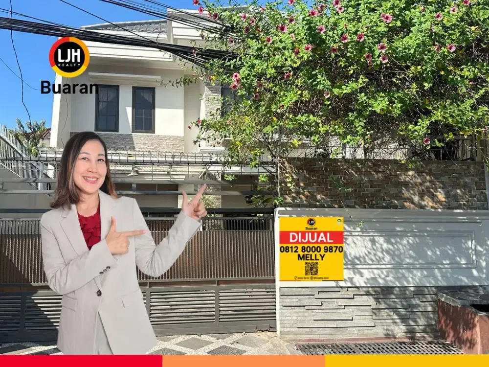 Rumah Mewah Terawat Kav Al Furnished Duren Sawit Jakarta Timur