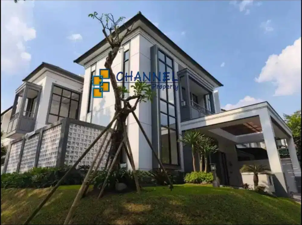 Jual Rumah Hoek 2,5 Lantai Dekat Stasiun Delatinos BSD