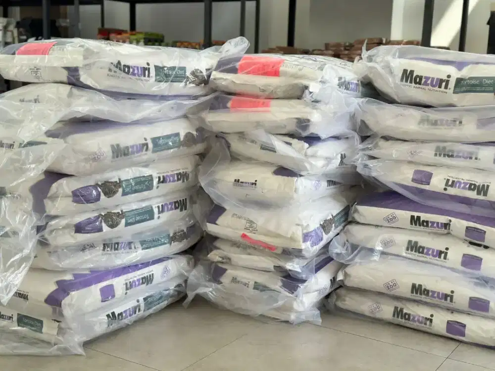 pelet makanan kura darat - Mazuri diet KARUNG 11.3Kg