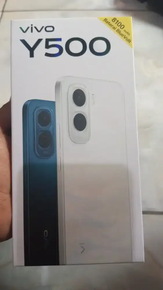 Vivo y500 baru buka segel