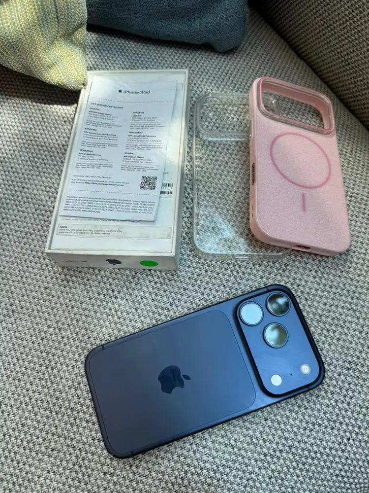 iphone 17 pro 256gb ex ibox garansi on 2027