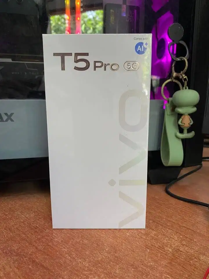 Jual Vivo T5 Pro 5G 8/128GB BARU SEGEL GARANSI RESMI MURAH!