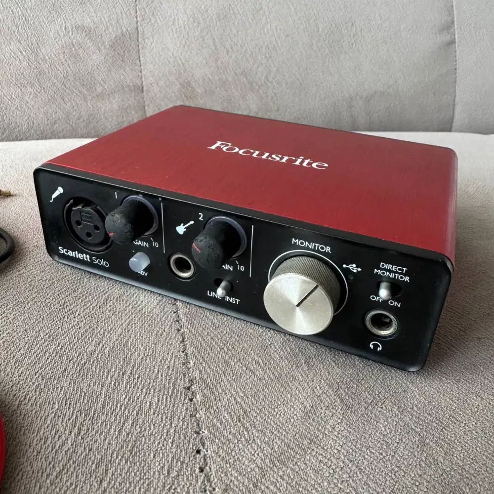 Focusrite Scarlett Solo 2nd Gen audio interface | Gen 2
