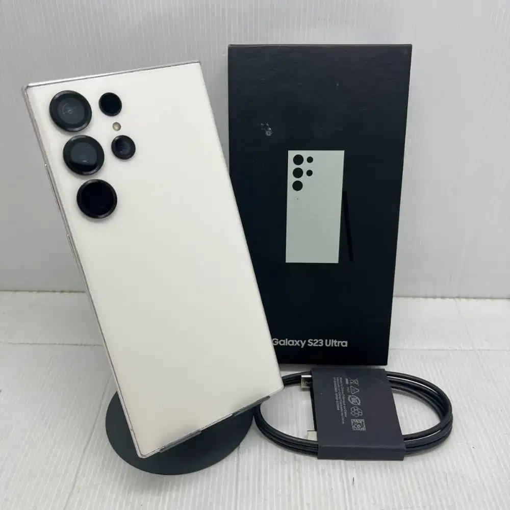 TERMURAH NO MINUS SAMSUNG GALAXY S23 ULTRA 5G 12/512 SEIN RESMI  CREAM
