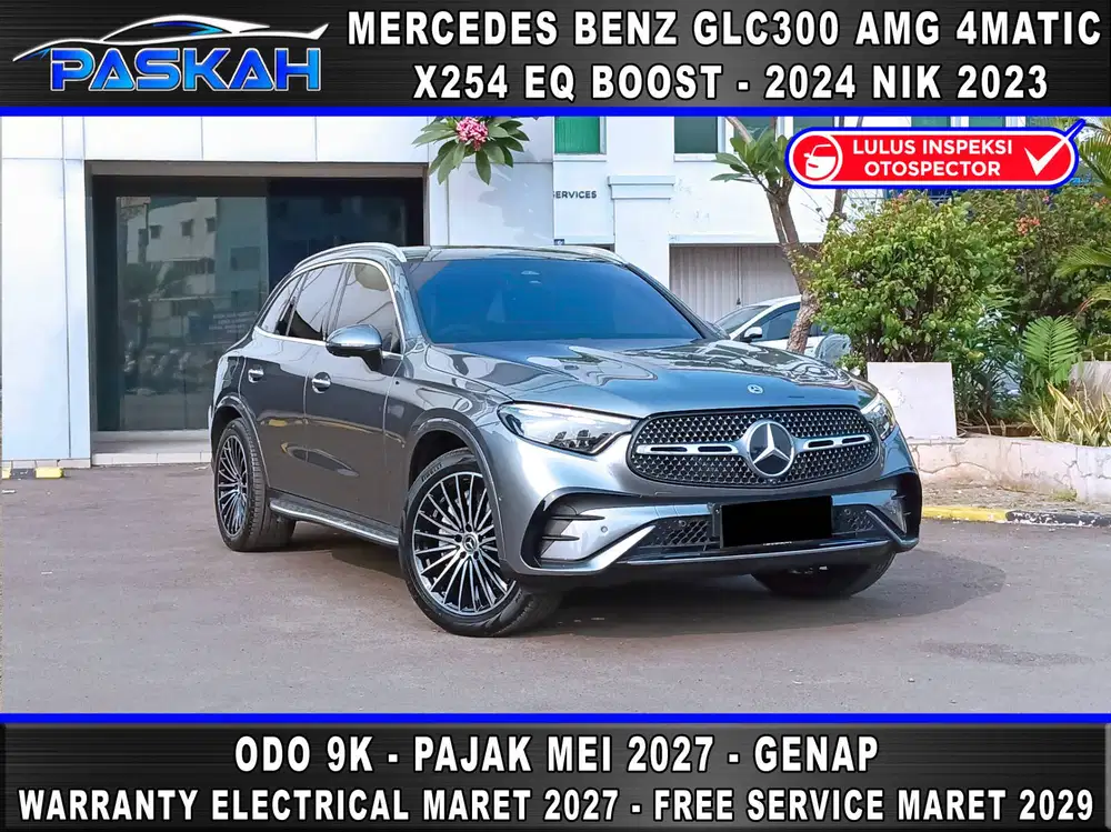 GLC300 AMG 2024 NIK 2023 GLC 300 GANJIL Odo=9k BUNGA=4% PAJAK Mei 2027