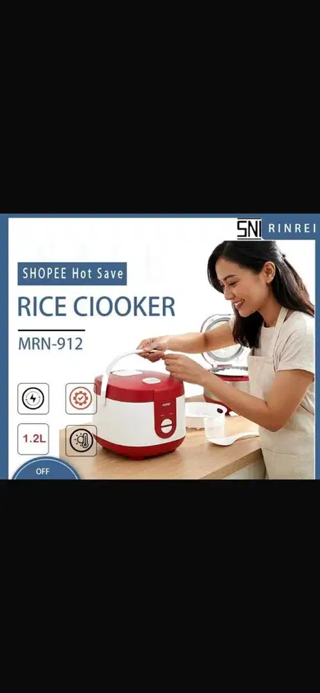Ready Rice Cooker 1,2 liter