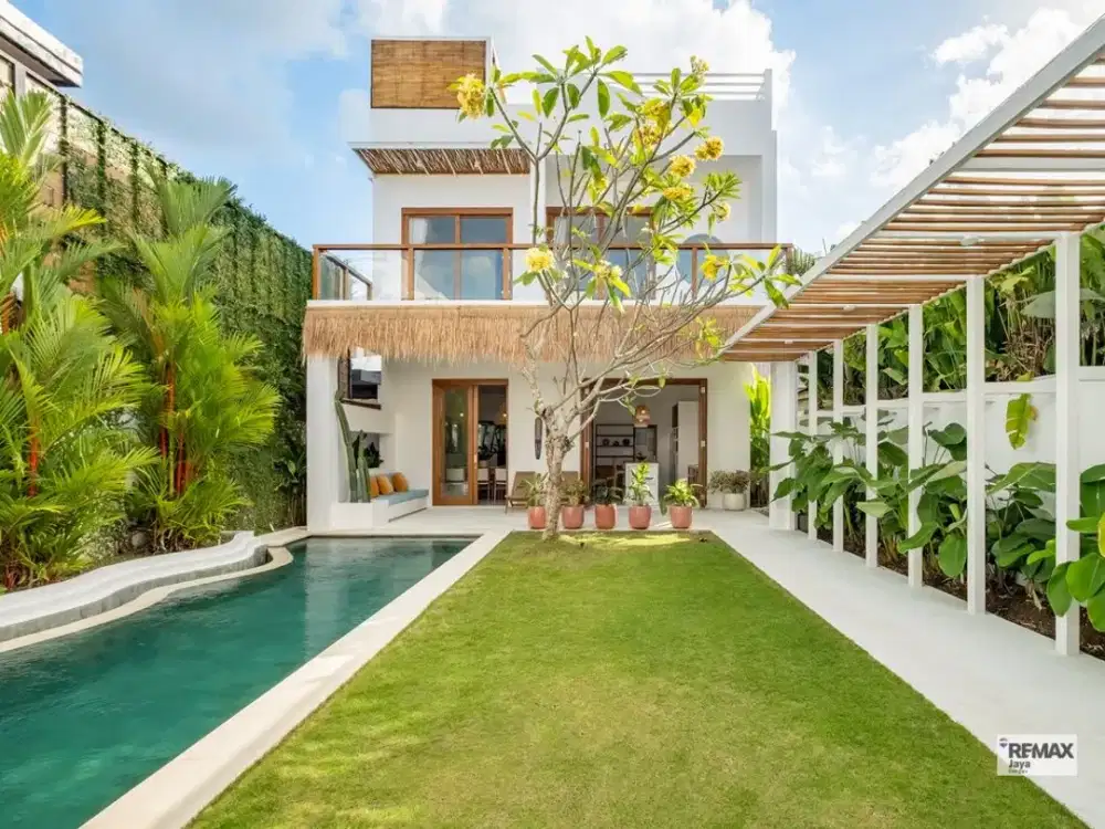 4Br Mediterranean Villa With Balinese Charm In The Heart Of Canggu Near Nirvana Life