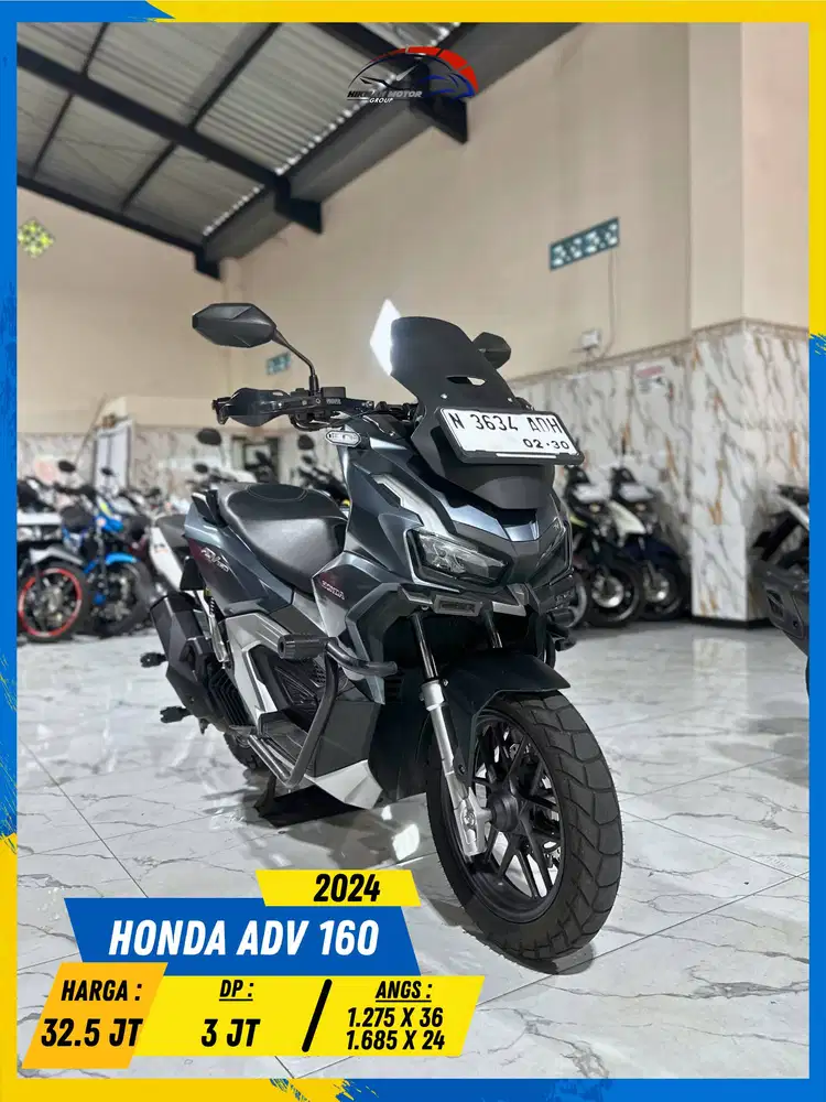HONDA ADV 160 2024 LIKE NEW LOHH MASZEHH HIKMAH MOTOR KEPUH