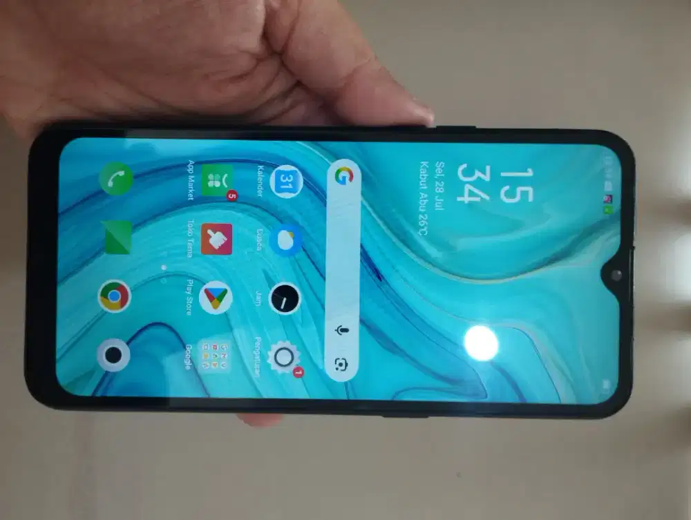 Oppo A1K-Facelock.4G.Ram 2/32GB.ORI.GOLDEN PONSEL