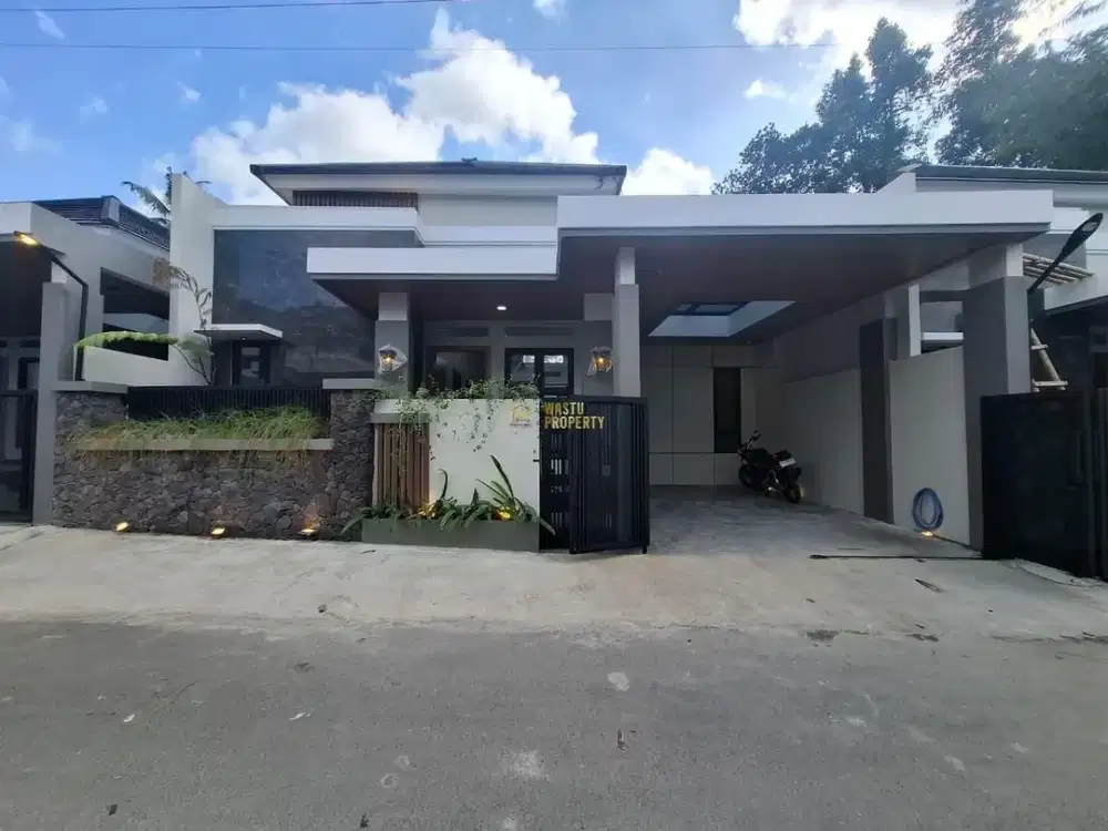 RUMAH SIAP HUNI TANAH LUAS 10 MENIT KE KAMPUS UII KALIURANG