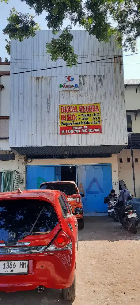 DI JUAL CEPAT RUKO STRATEGIS DEKAT KIMA