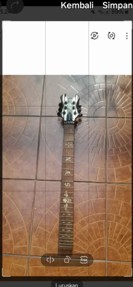 Gitar listrik neck schecter updown,bukan bas ampli headle efek