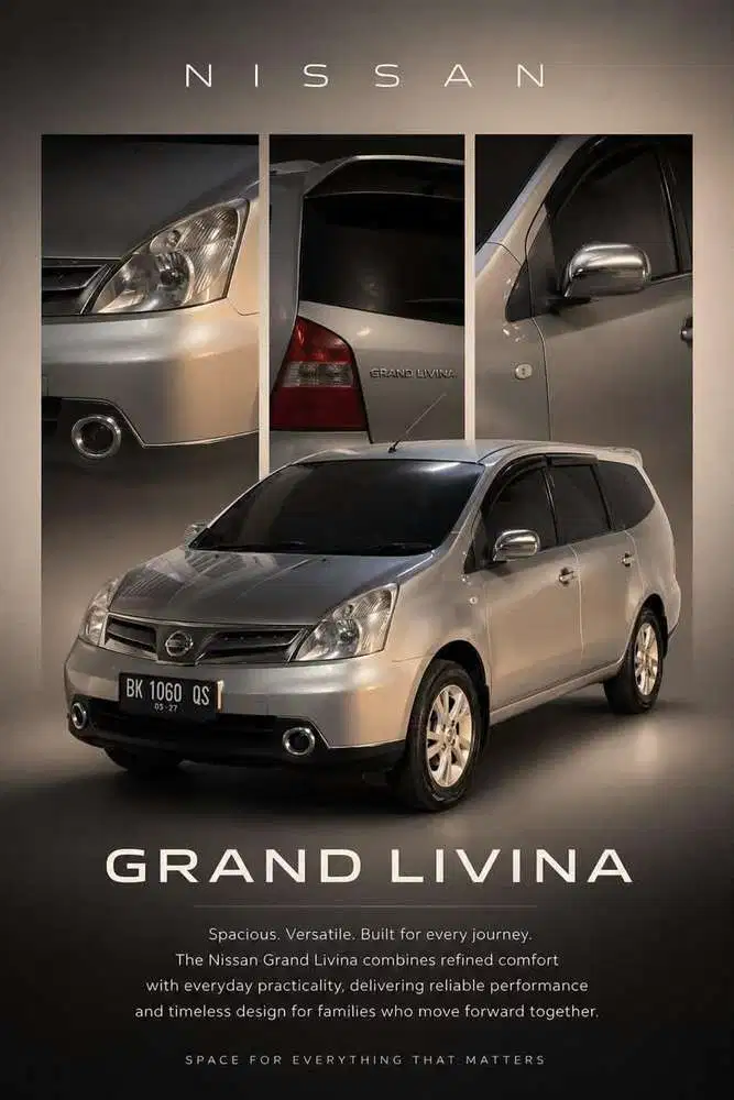 Nissan Grand livina 2012 Bensin