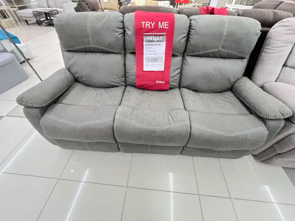 PROMO BOOSTER BUNDLING SOFA RECLINER NATHAN 3S+2S