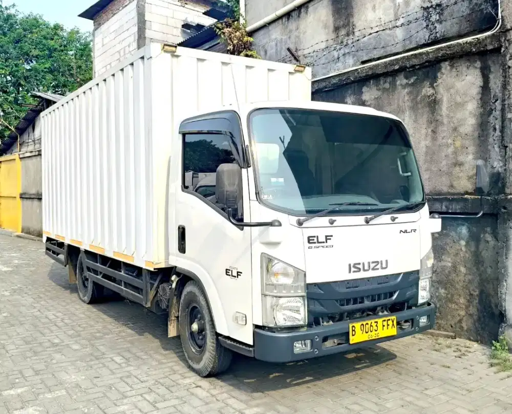 MULUS+banBARU MURAH CDE LONG Engkel Isuzu elf NLR L Box besi 2025 bok