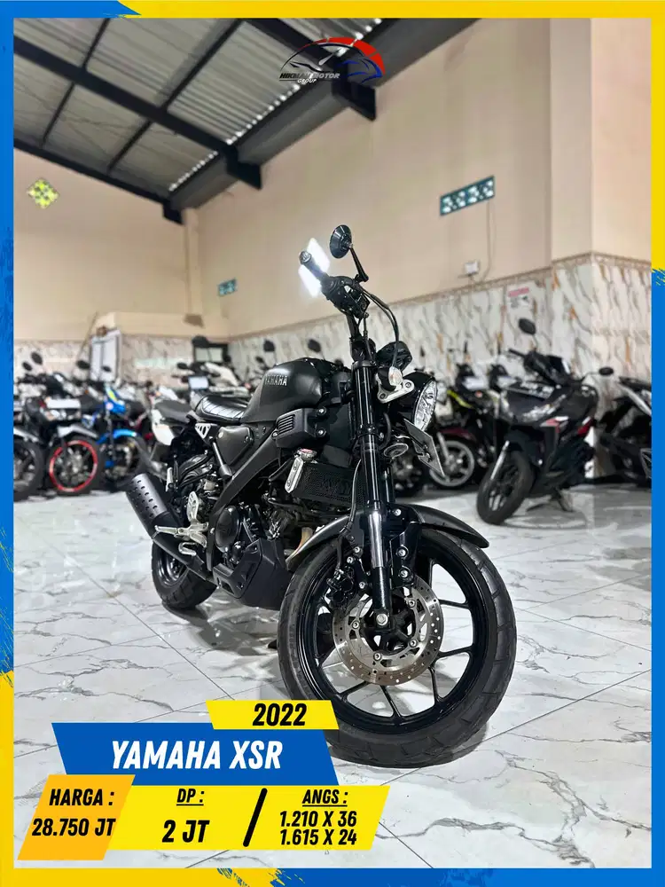 YAMAHA XSR 2022 PLAT AG READY GASS MASZEHH HIKMAH MOTOR KEPUH