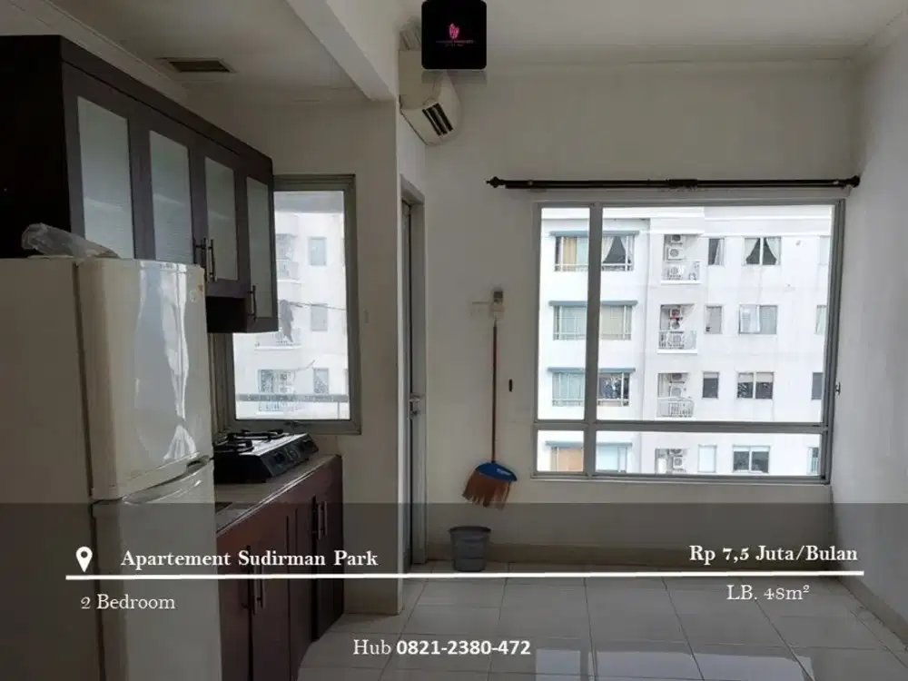 Disewakan Apartement Sudirman Park 2BR High Floor Furnished