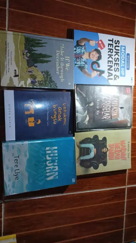 Jual novel preloved, buku ori