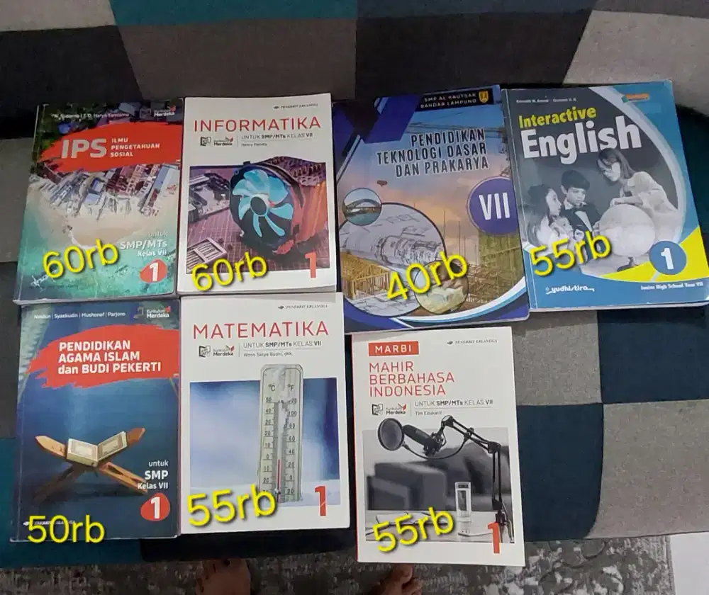Buku Bekas Kls 7. 8 SMP