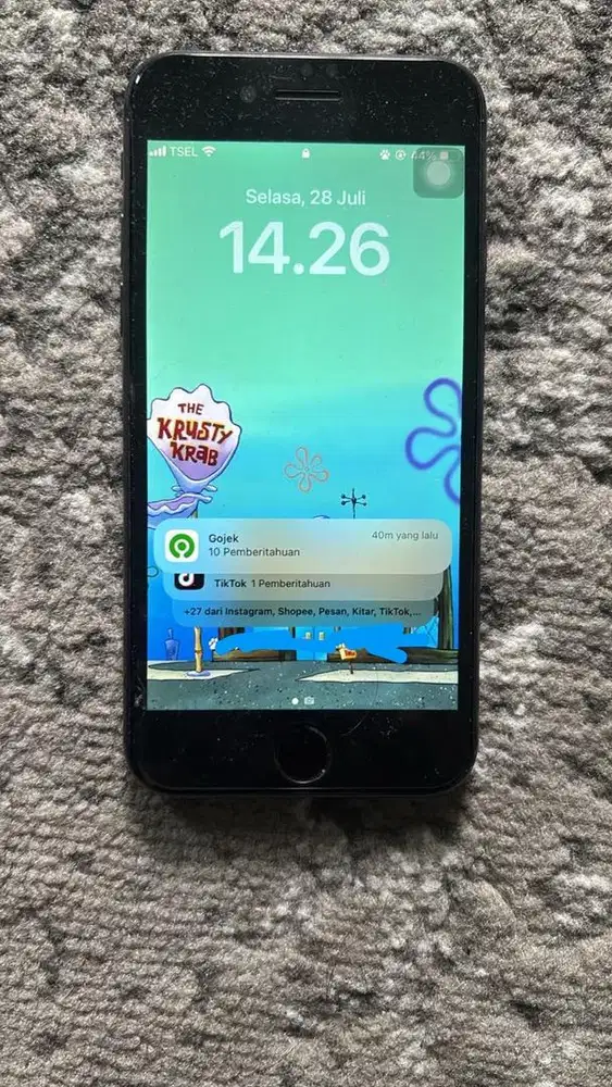 Dijual Iphone 8 Basic Black 256 GB Ex Ibox