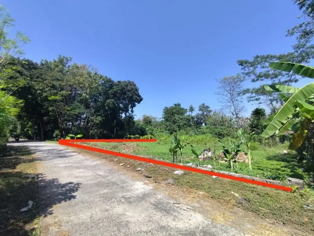 Tanah Pekarangan Strategis di Desa Puntuk , Umbulmartani, Ngemplak Sleman