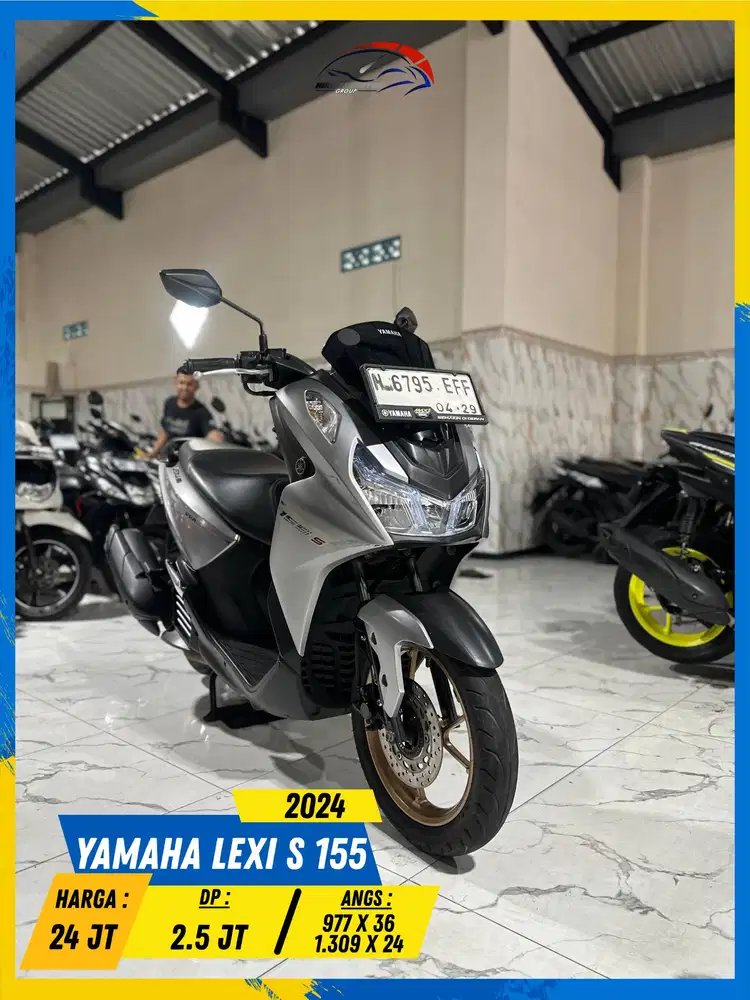 YAMAHA LEXI S 155 2024 LIKE NEW MASZEHH HIKMAH MOTOR KEPUH
